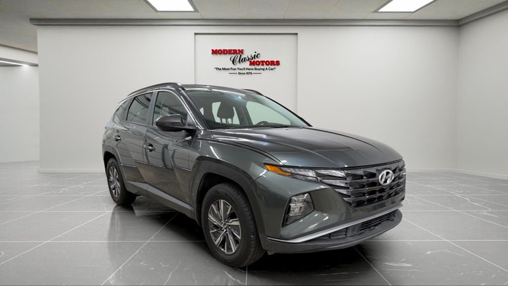 Used 2024 Gray Hyundai Blue image 1