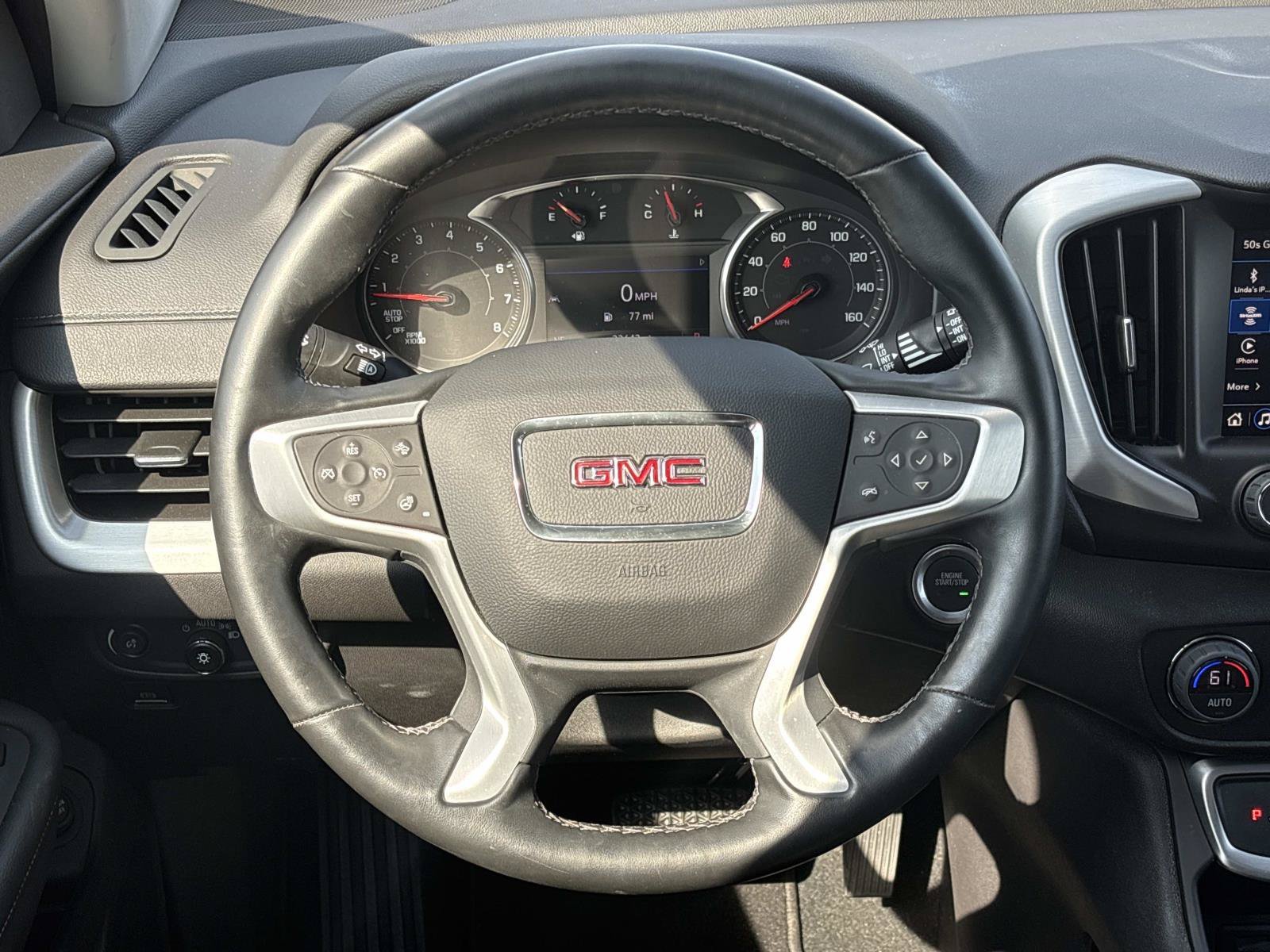 Used 2024 Volcanic Red Tintcoat GMC SLT image 16