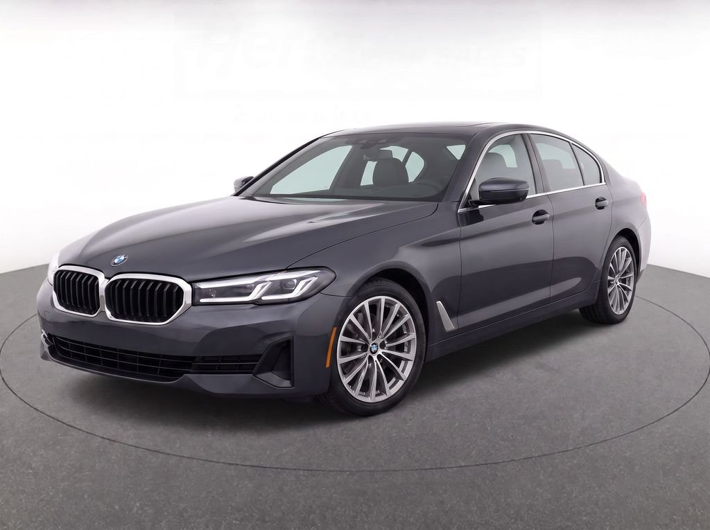 Certified Used 2023 Dark Graphite Metallic BMW 530i image 7