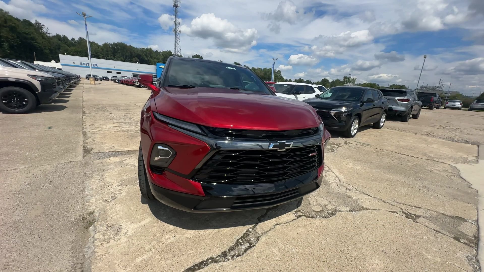 2026 Chevrolet Blazer RS Red at Spitzer Autoworld Chevy Buick GMC Cadillac
