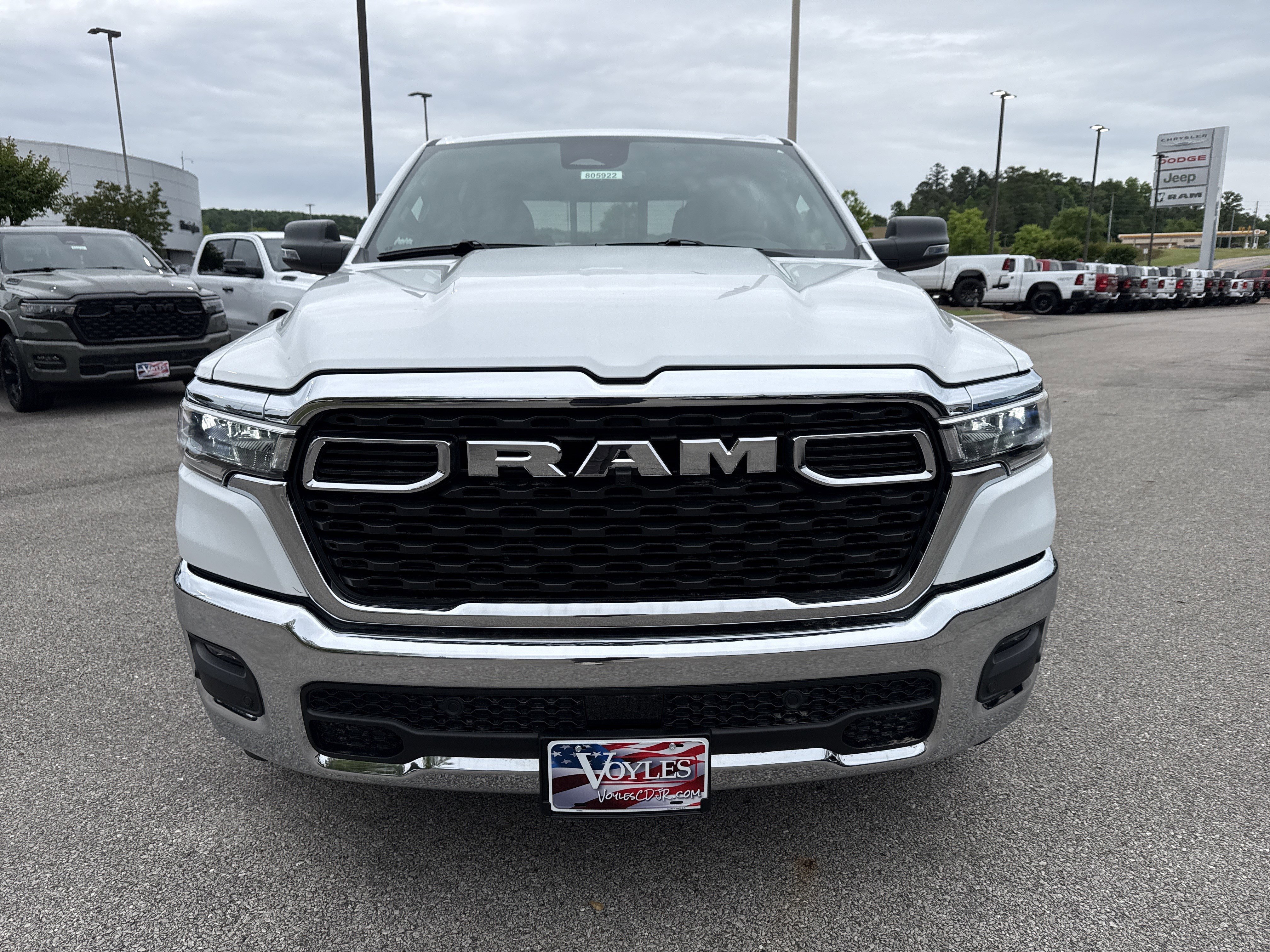 New 2026 Bright White Clearcoat RAM Big Horn/Lone Star image 2