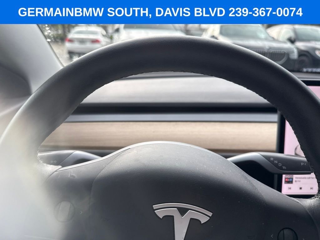 Used 2020 Pearl White Multi-Coat Tesla Standard image 15