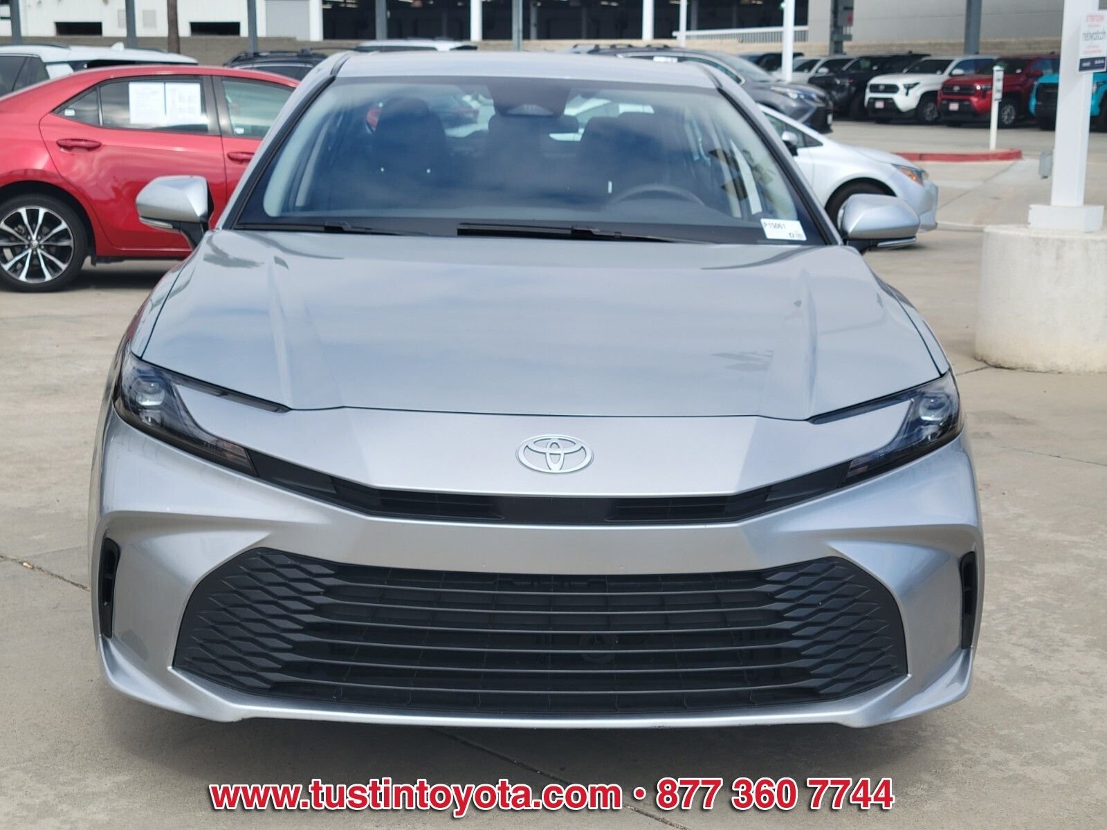 Certified Used 2025 Silver Toyota LE image 8
