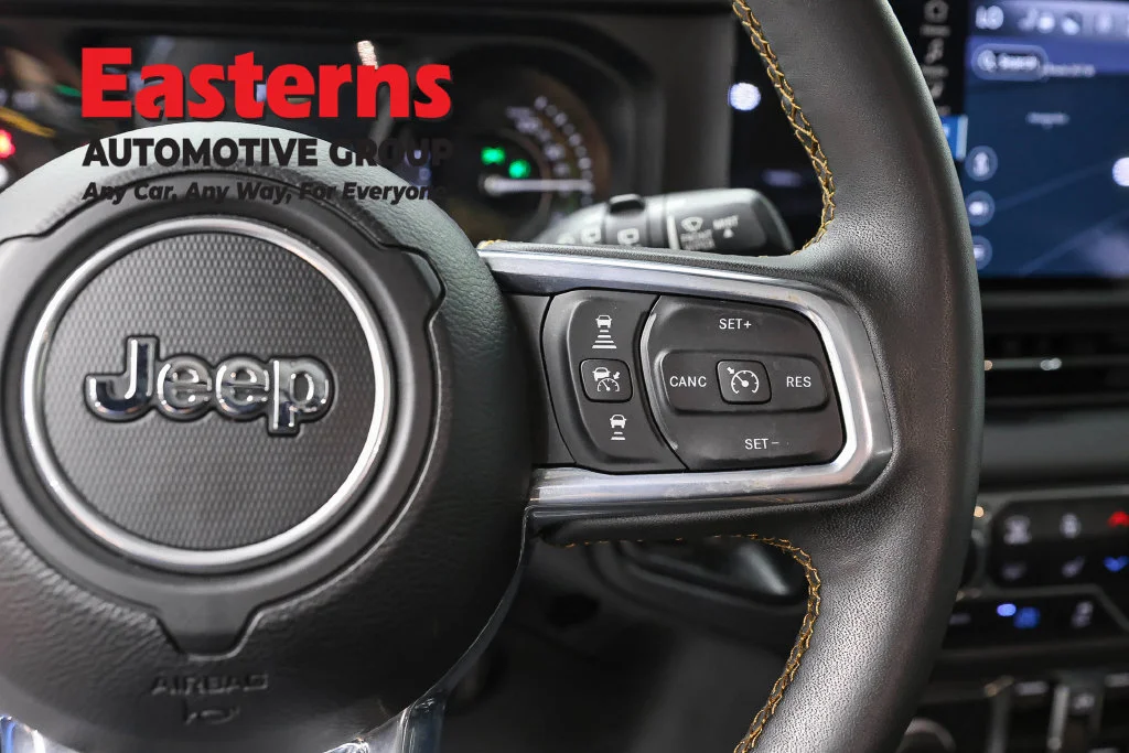Used 2024 Blue Jeep Sahara 4xe image 16