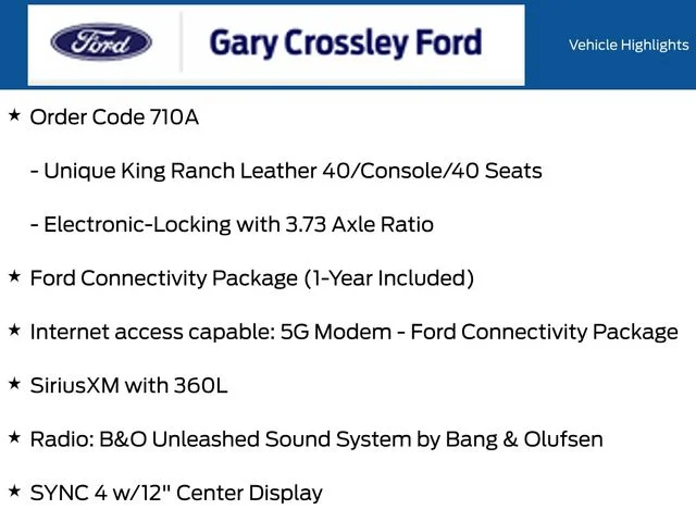 New 2026 Agate Black Metallic Ford F-350® King Ranch® image 12