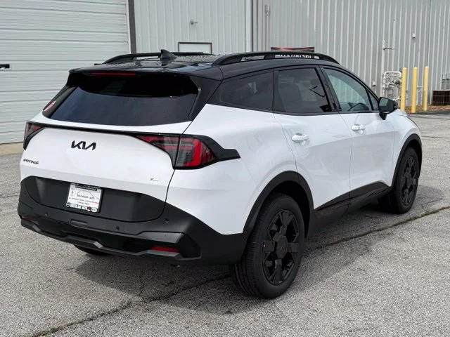 New 2027 Glacial White Pearl / Black Ro Kia X-Line image 7