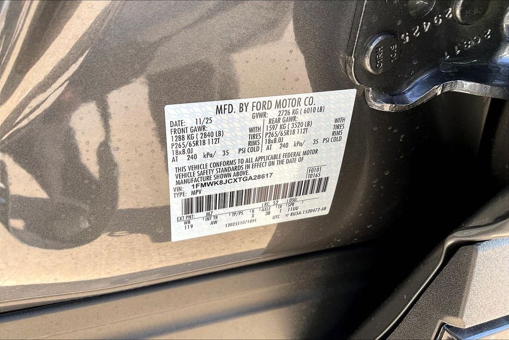 New 2026 Ford Explorer Tremor 4D Sport Utility