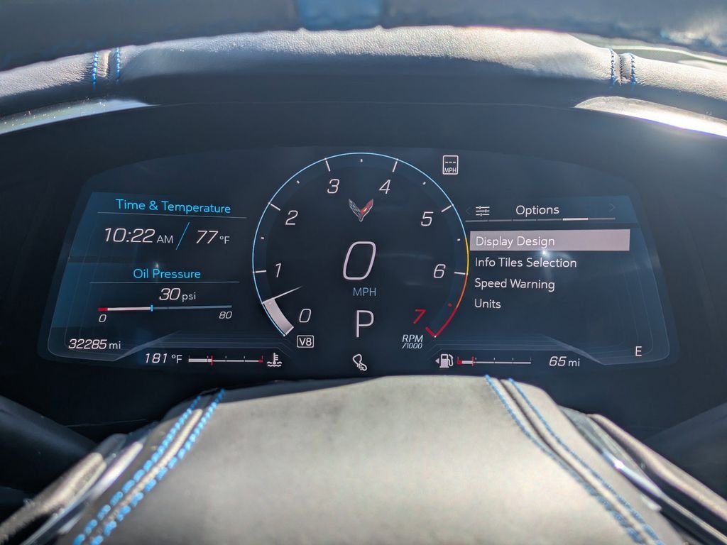 Used 2023 Blue Chevrolet Stingray image 29
