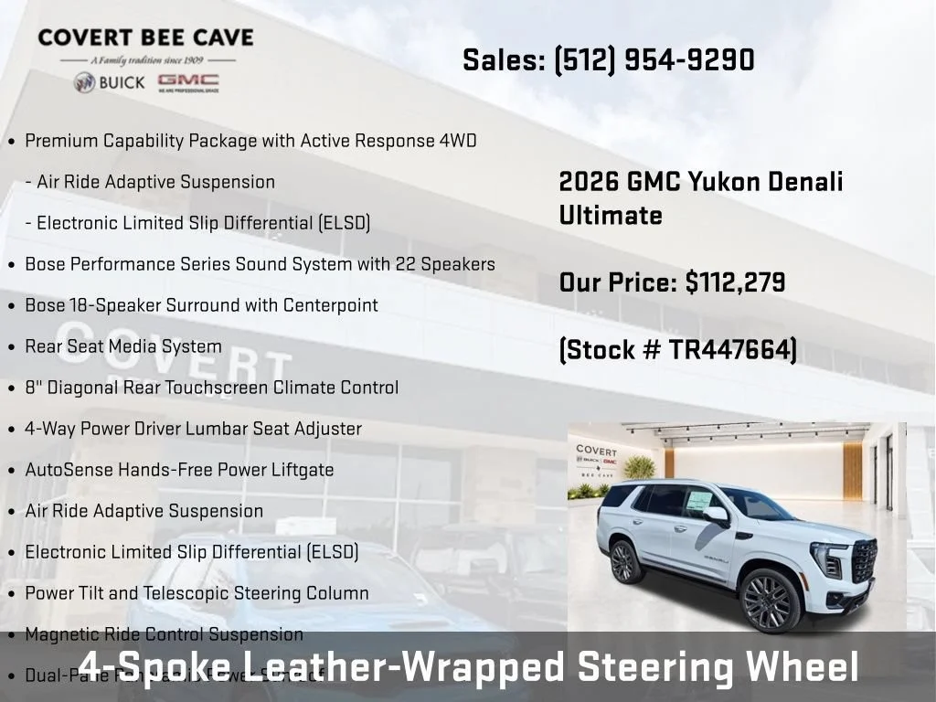 New 2026 GMC Yukon Denali Ultimate, photo 37