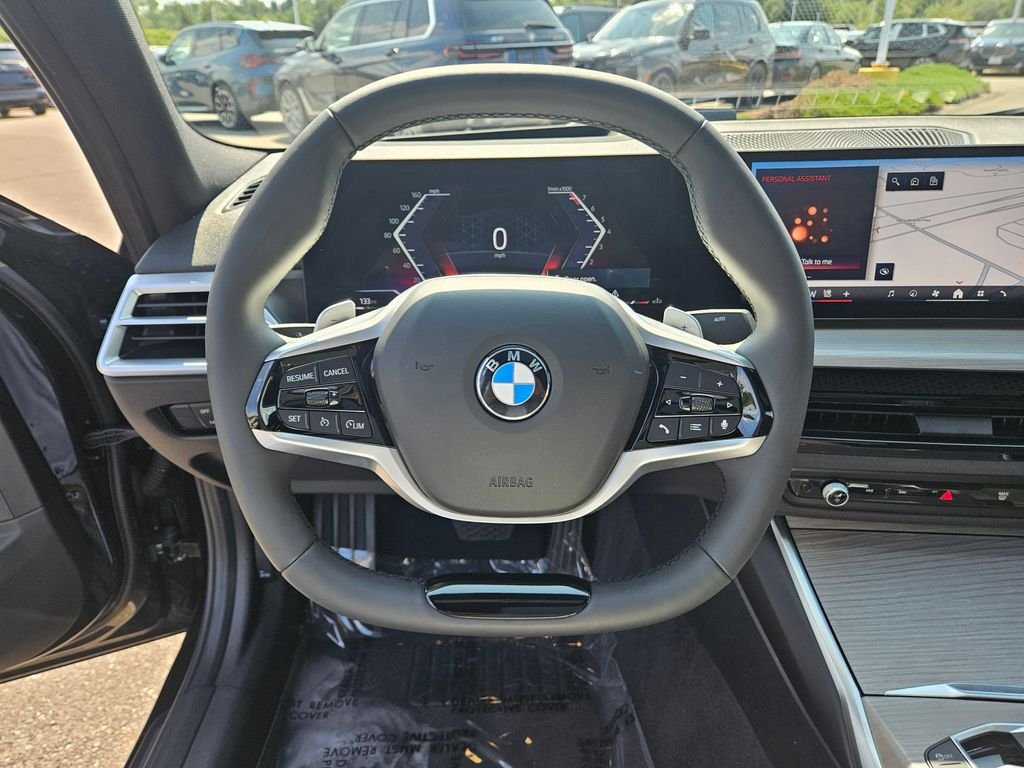Certified Used 2025 Black Sapphire Metallic BMW 330i xDrive image 24