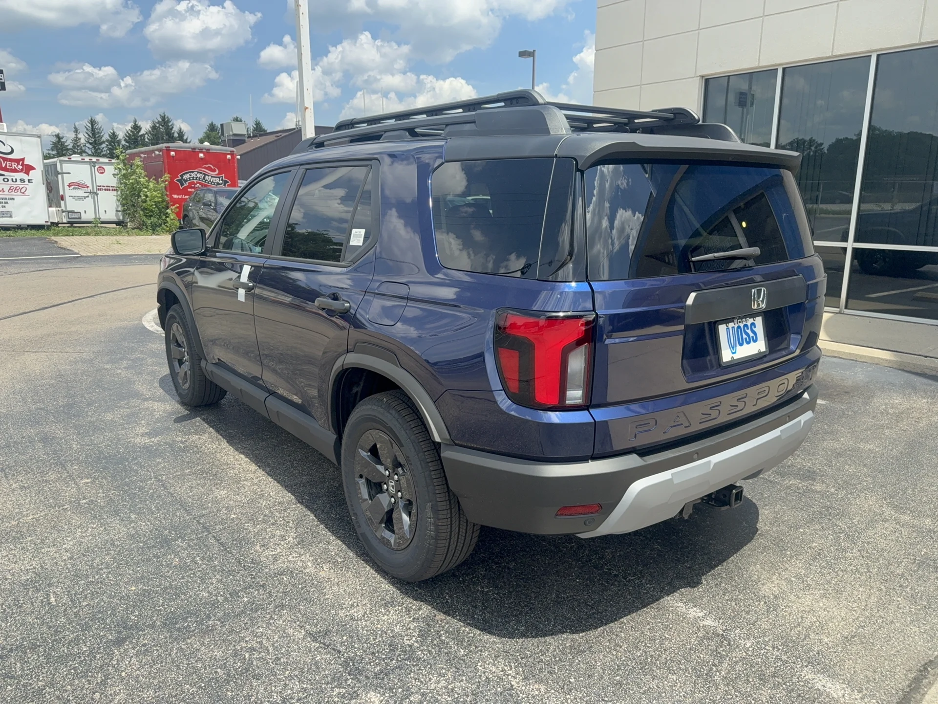 New 2026 Obsidian Blue Pearl Honda RTL Towing image 7