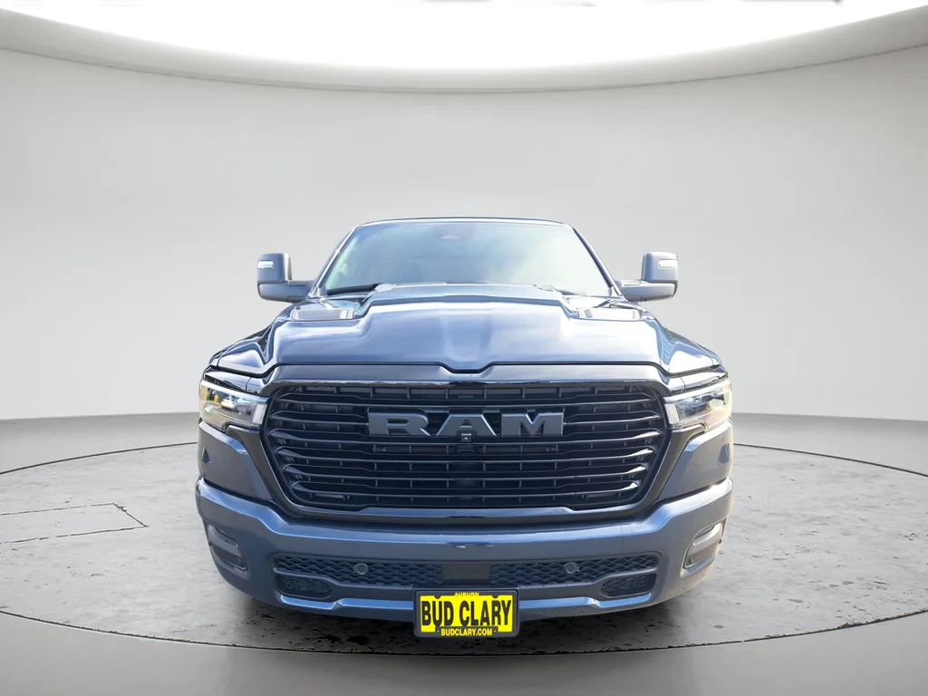 New 2026 Forged Blue Metallic Exterior Paint RAM Laramie image 8