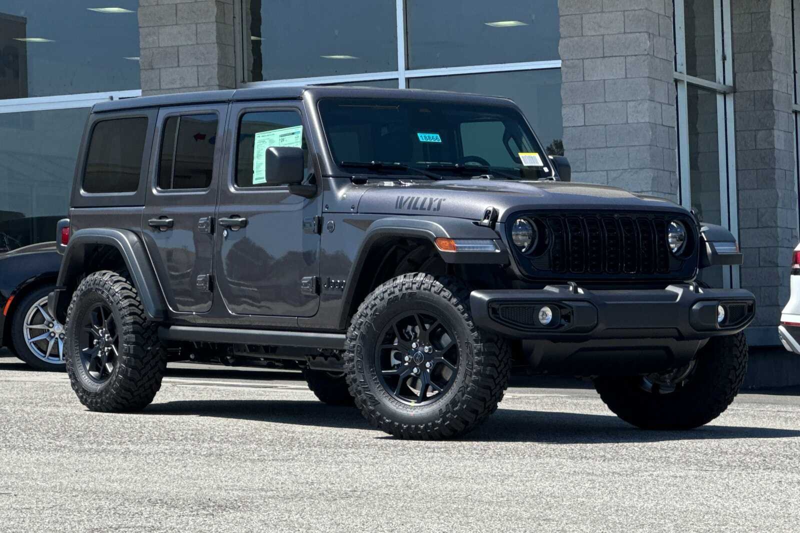 New 2026 Granite Crystal Metallic Clear-Coat Exterior Paint Jeep Willys image 2
