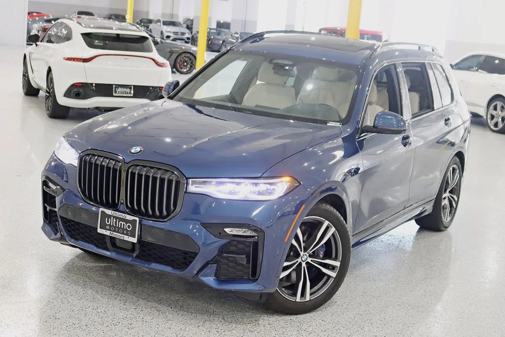 Used 2022 Blue BMW M50i image 5