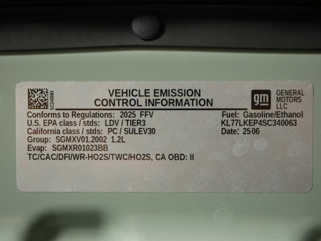Used 2025 Cacti Green Chevrolet ACTIV w/ Driver Confidence Pkg image 31