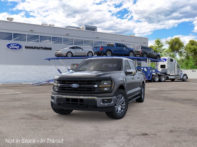 New 2026 Agate Black Metallic Ford XLT image 2
