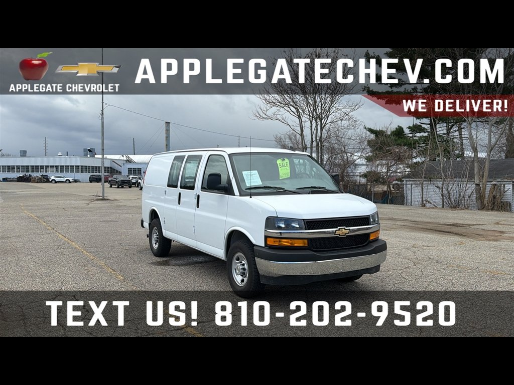 Summit White 2024 Chevrolet Express Cargo 2500 RWD Van Rear-Wheel Drive