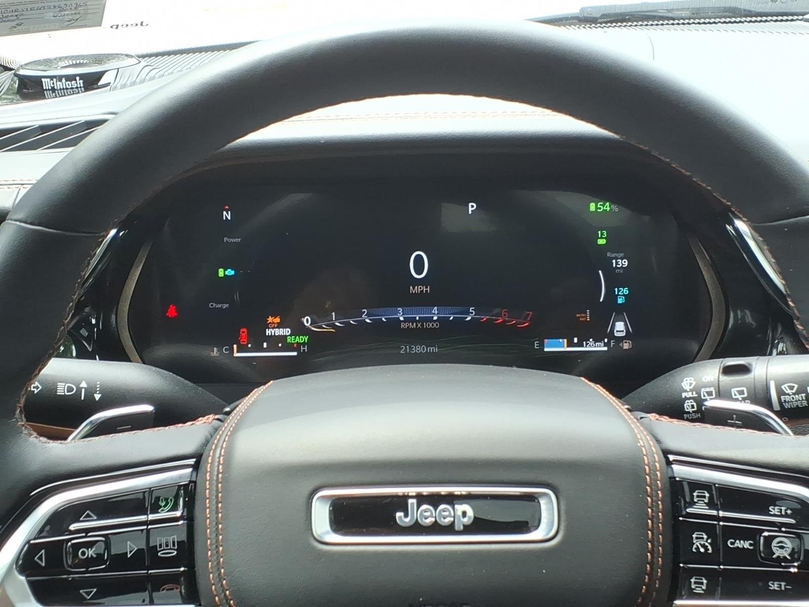Used 2025 Bright White Clearcoat Jeep Summit Reserve image 13