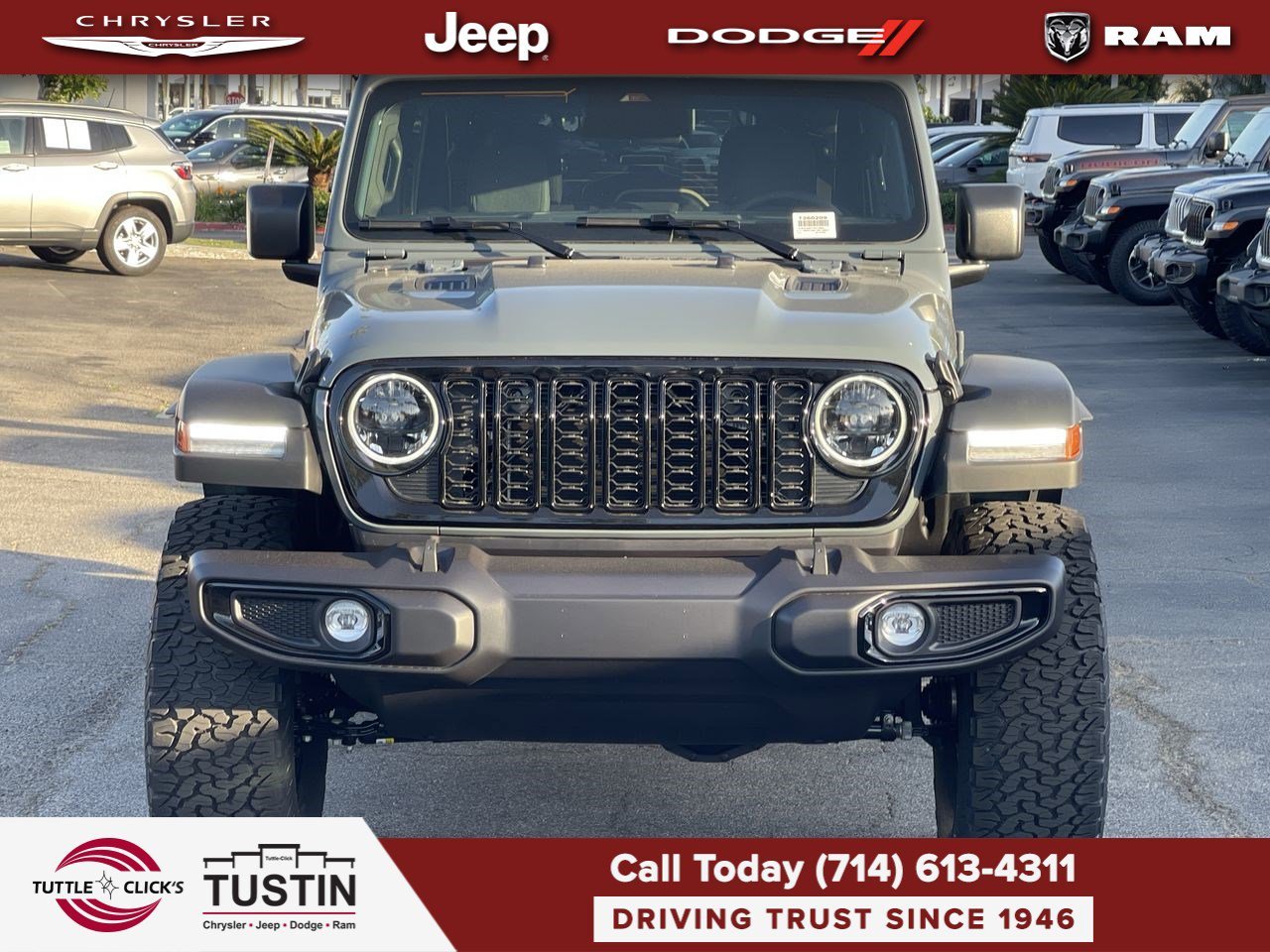 New 2026 Anvil Clearcoat Jeep Willys image 2