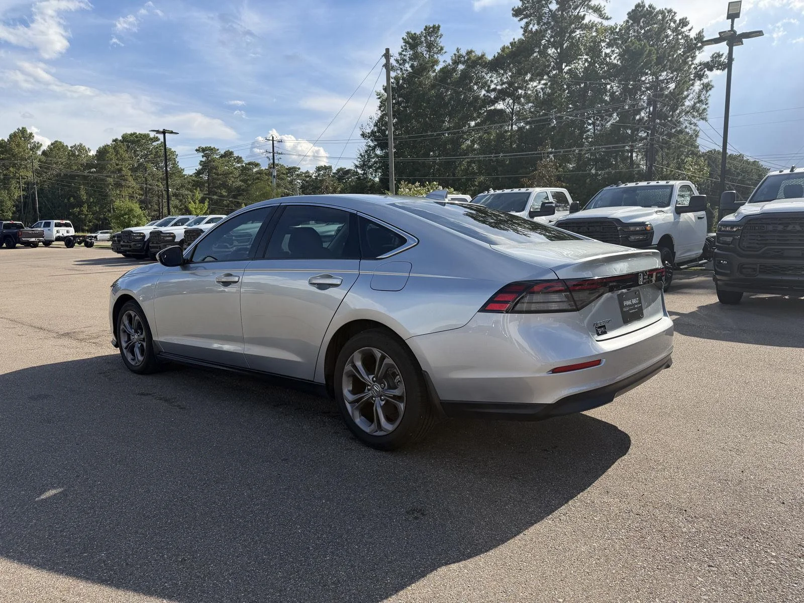 Used 2024 Solar Silver Metallic Honda EX image 20