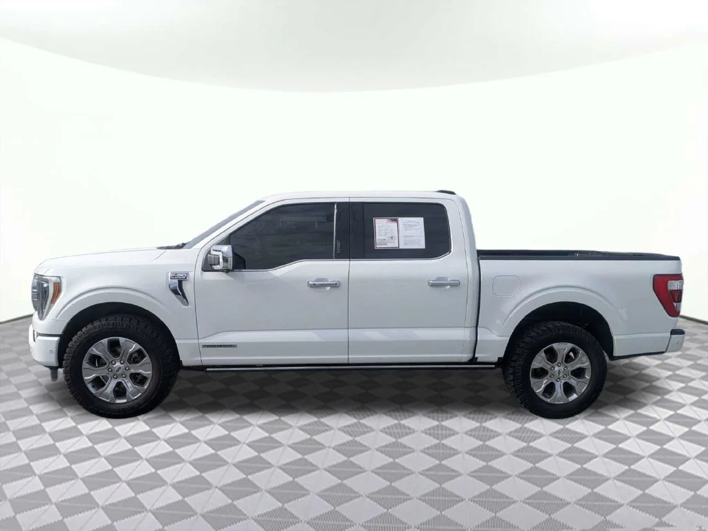 Certified Used 2022 White Metallic Ford Platinum image 6