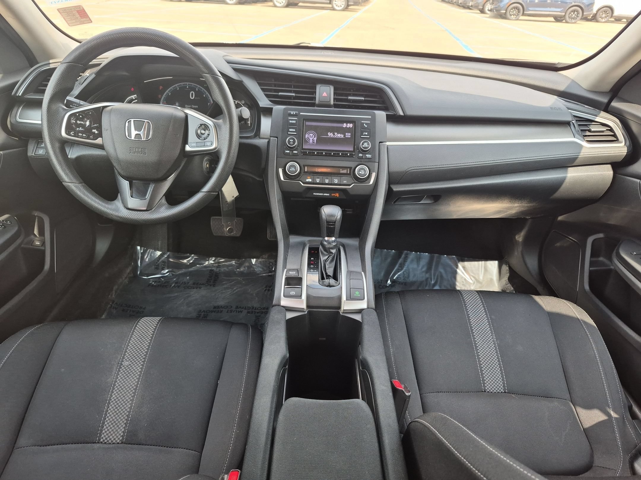 Used 2019 Crystal Black Pearl Honda LX Sedan image 22