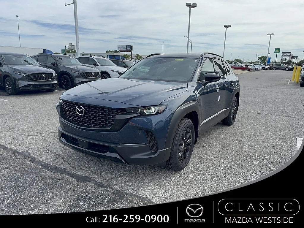 New 2026 Ingot Blue Metallic Mazda Premium AWD image 1