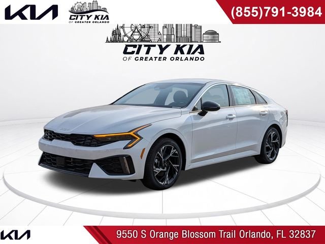 New 2026 Snow White Pearl Kia GT-Line FWD image 1