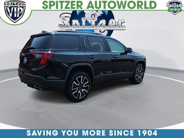 Used 2021 EBONY TWILIGHT METALLIC GMC SLT image 8