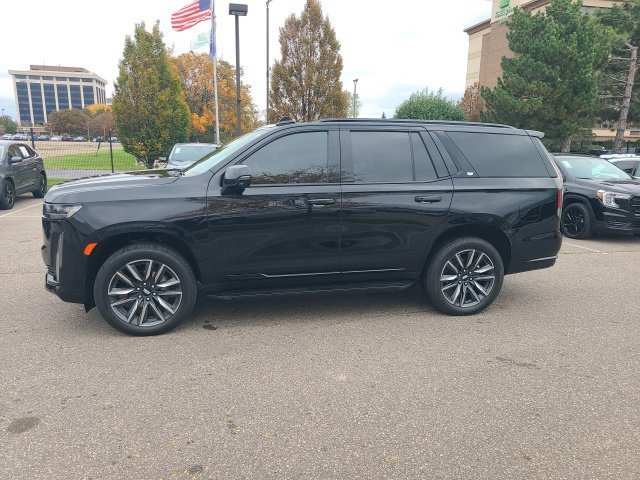 Used 2021 Black Cadillac Sport Platinum image 4