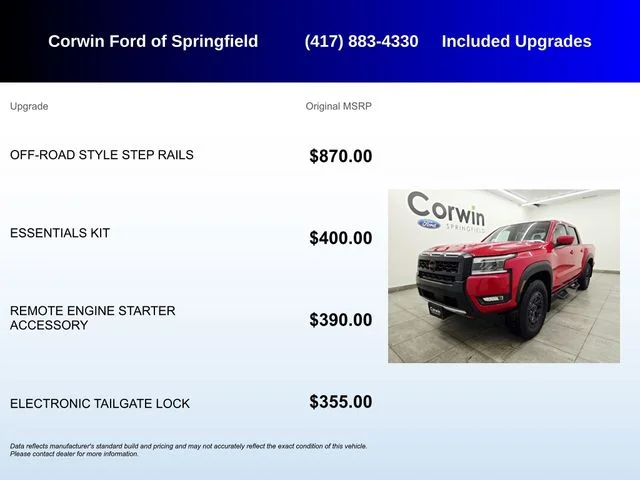 Used 2025 Red Alert Nissan PRO-4X image 5