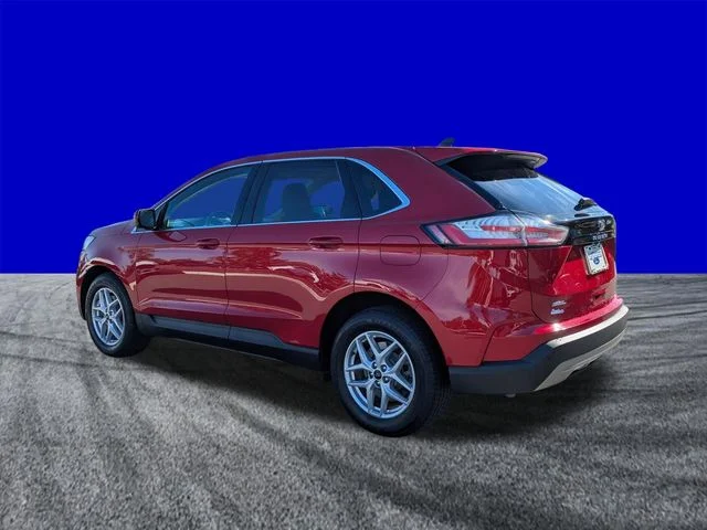 Certified Used 2024 Red Metallic Ford SEL image 6
