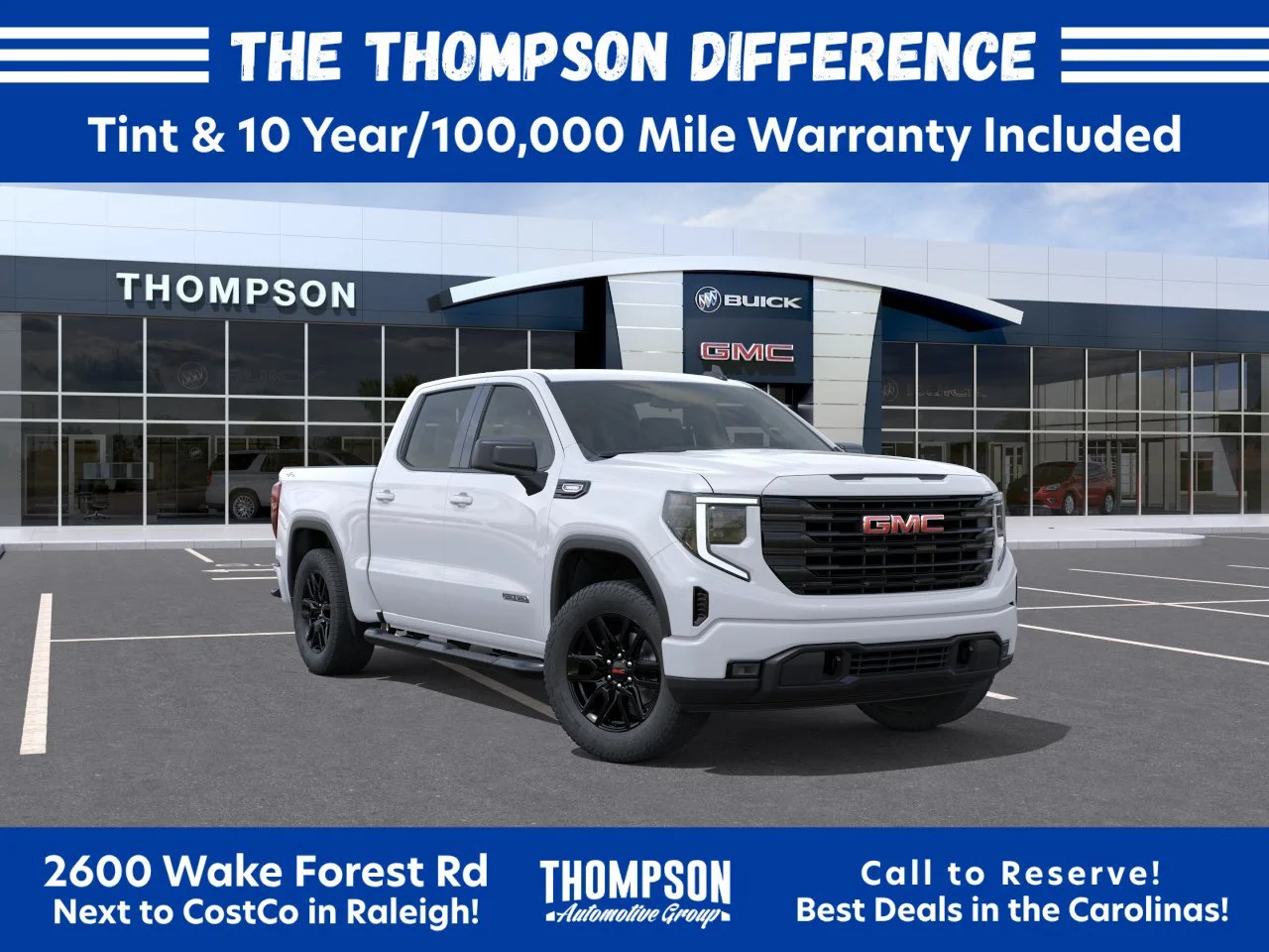 New 2026 Summit White GMC Elevation image 1