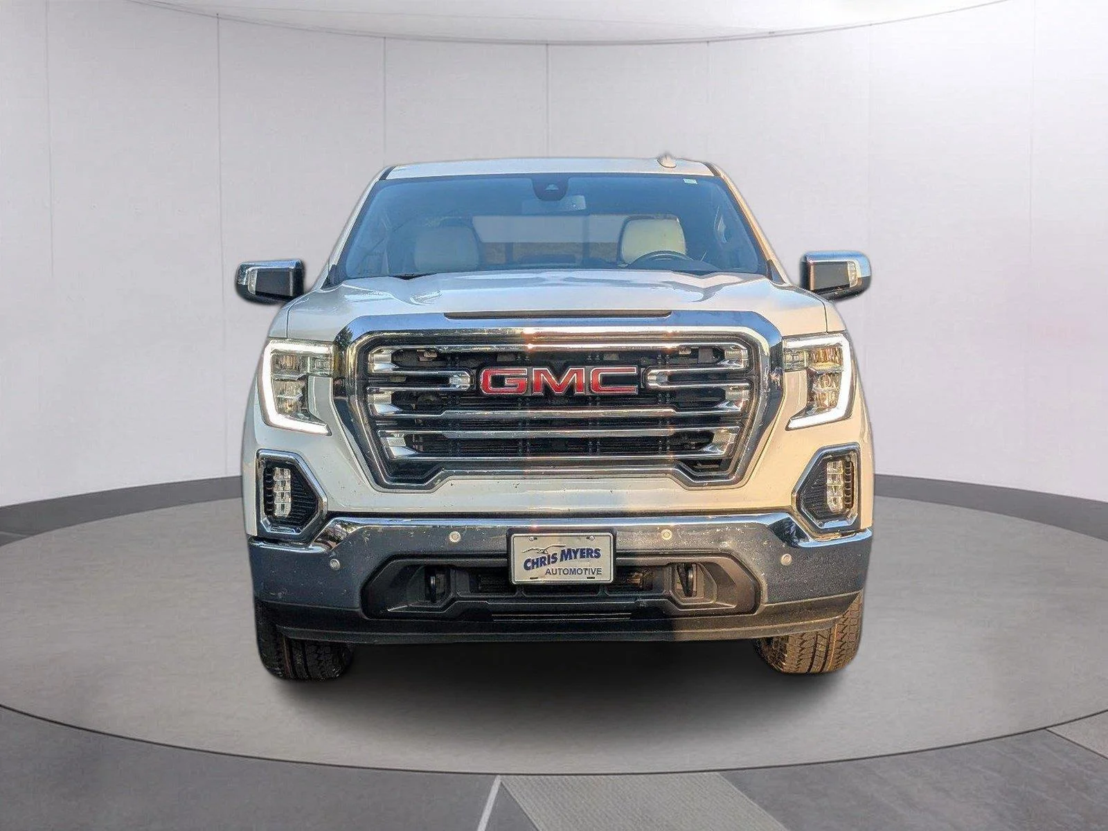 Used 2021 SUMMIT WHITE GMC SLT image 10