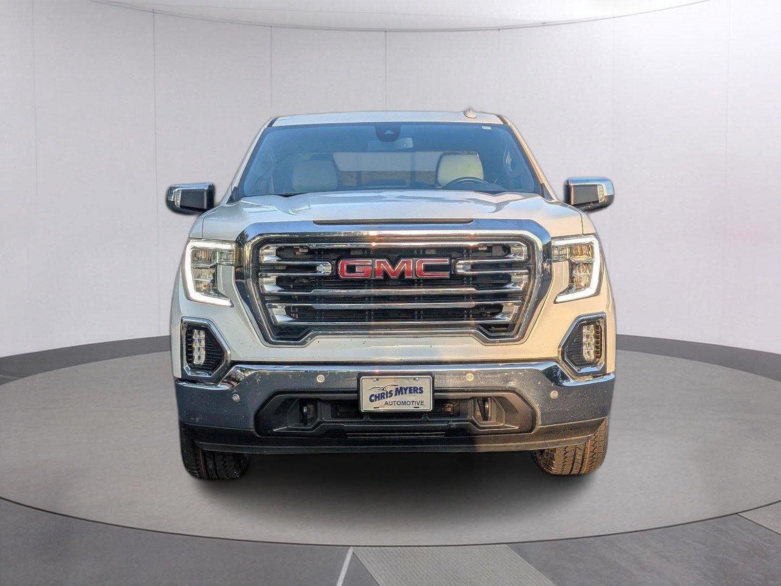 Used 2021 SUMMIT WHITE GMC SLT image 10
