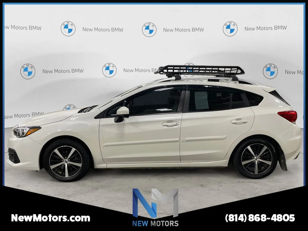 Used 2021 Crystal White Silica Subaru Premium image 2