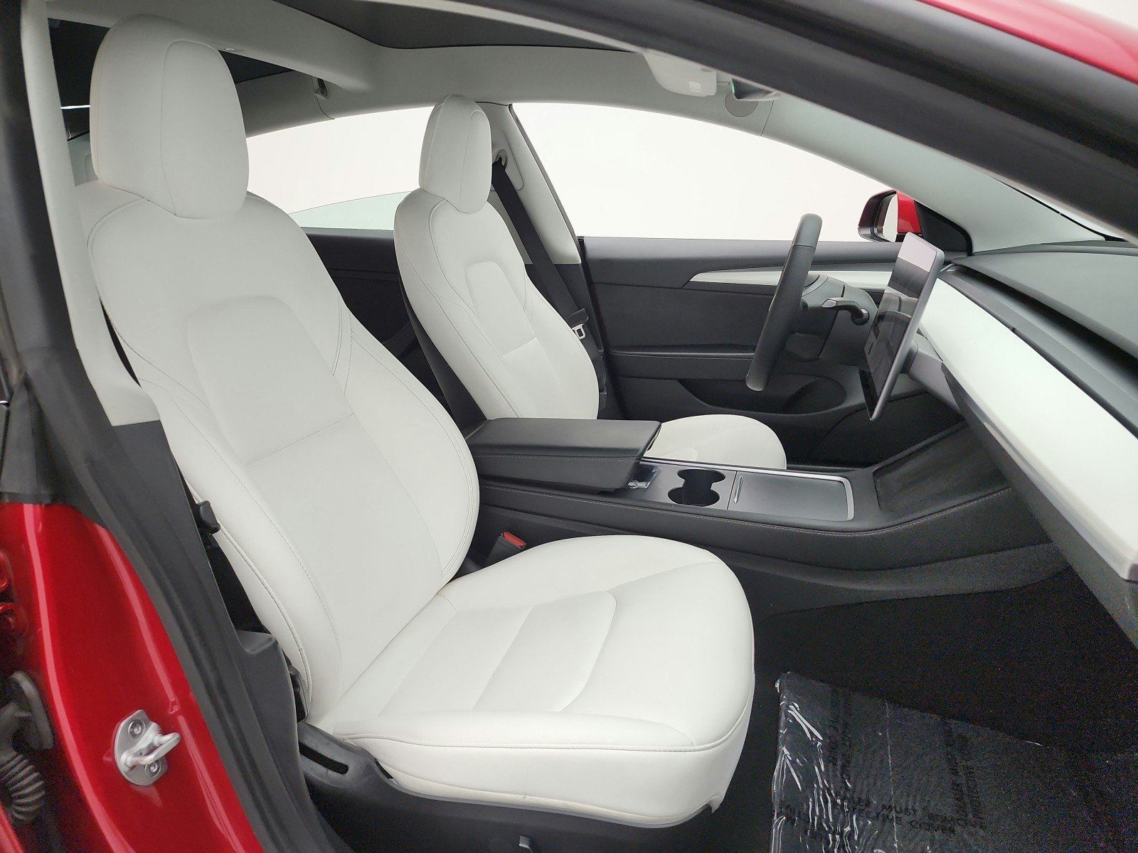 Used 2022 Red Multi-Coat Tesla Performance AWD image 27