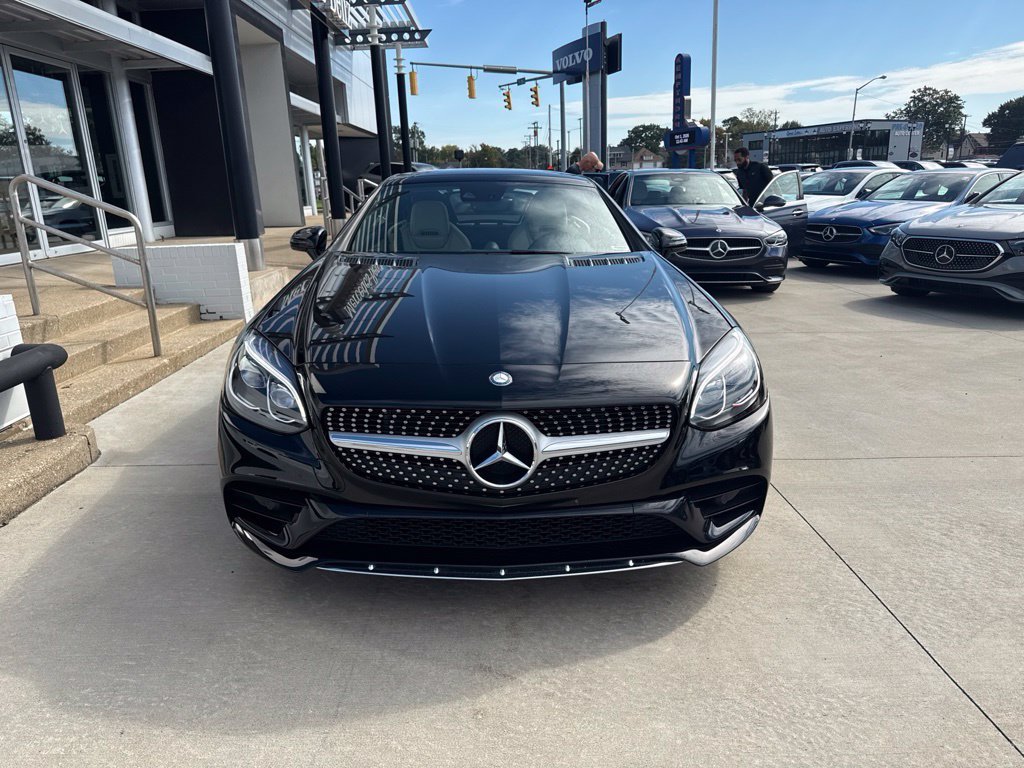 Used 2017 Black Mercedes-Benz SLC 300 image 3