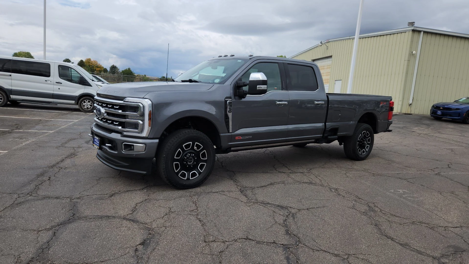 Certified Used 2024 Gray Metallic Ford Platinum image 3