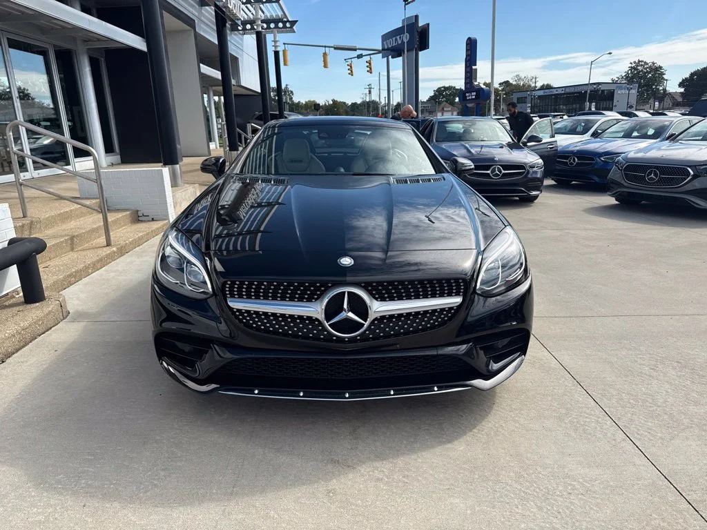 Used 2017 Black Mercedes-Benz SLC 300 image 3