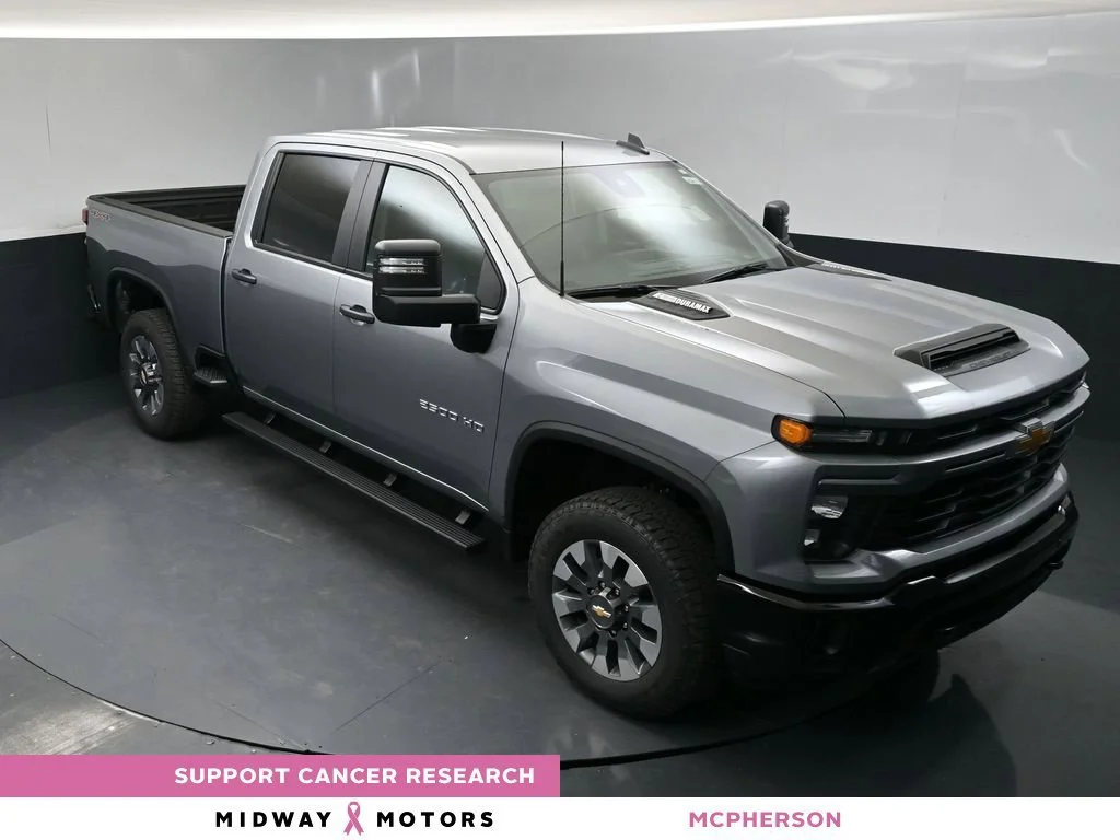 New 2026 Sterling Gray Metallic Chevrolet Custom image 1