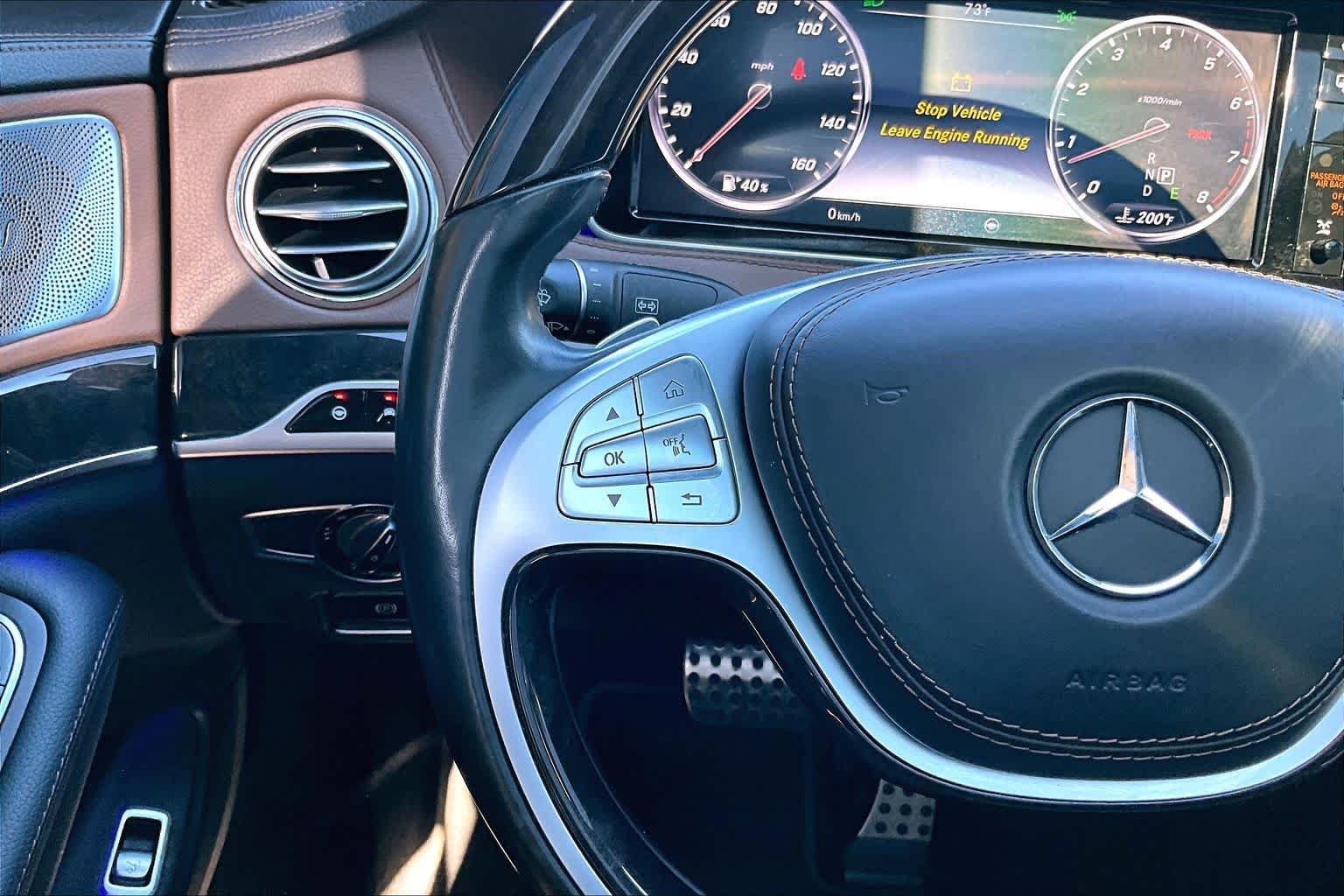Used 2017 designo Diamond White Metallic Mercedes-Benz S 550 image 24