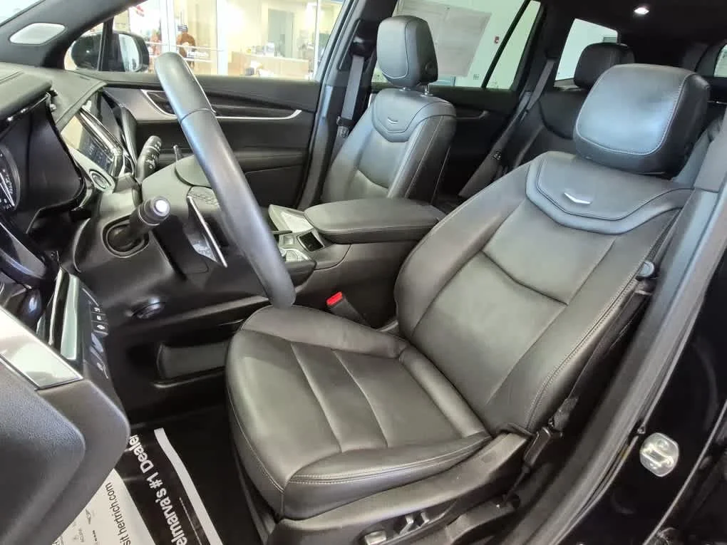Used 2024 Stellar Black Metallic Cadillac AWD Sport image 12