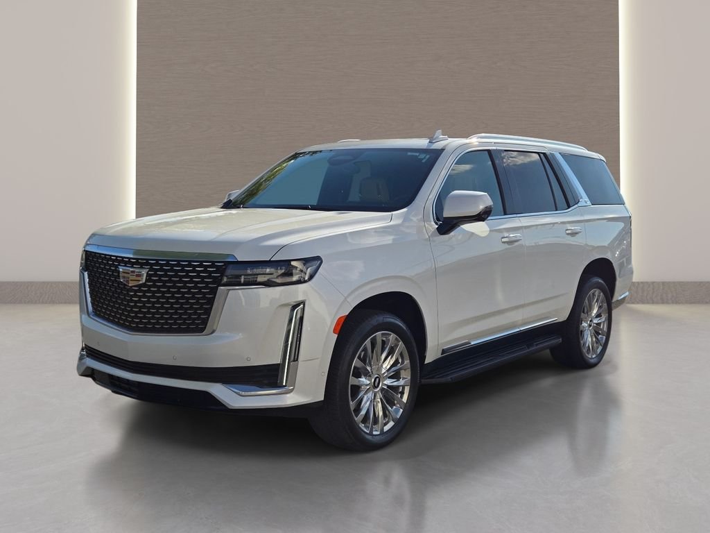 Used 2023 White Cadillac Premium Luxury image 4