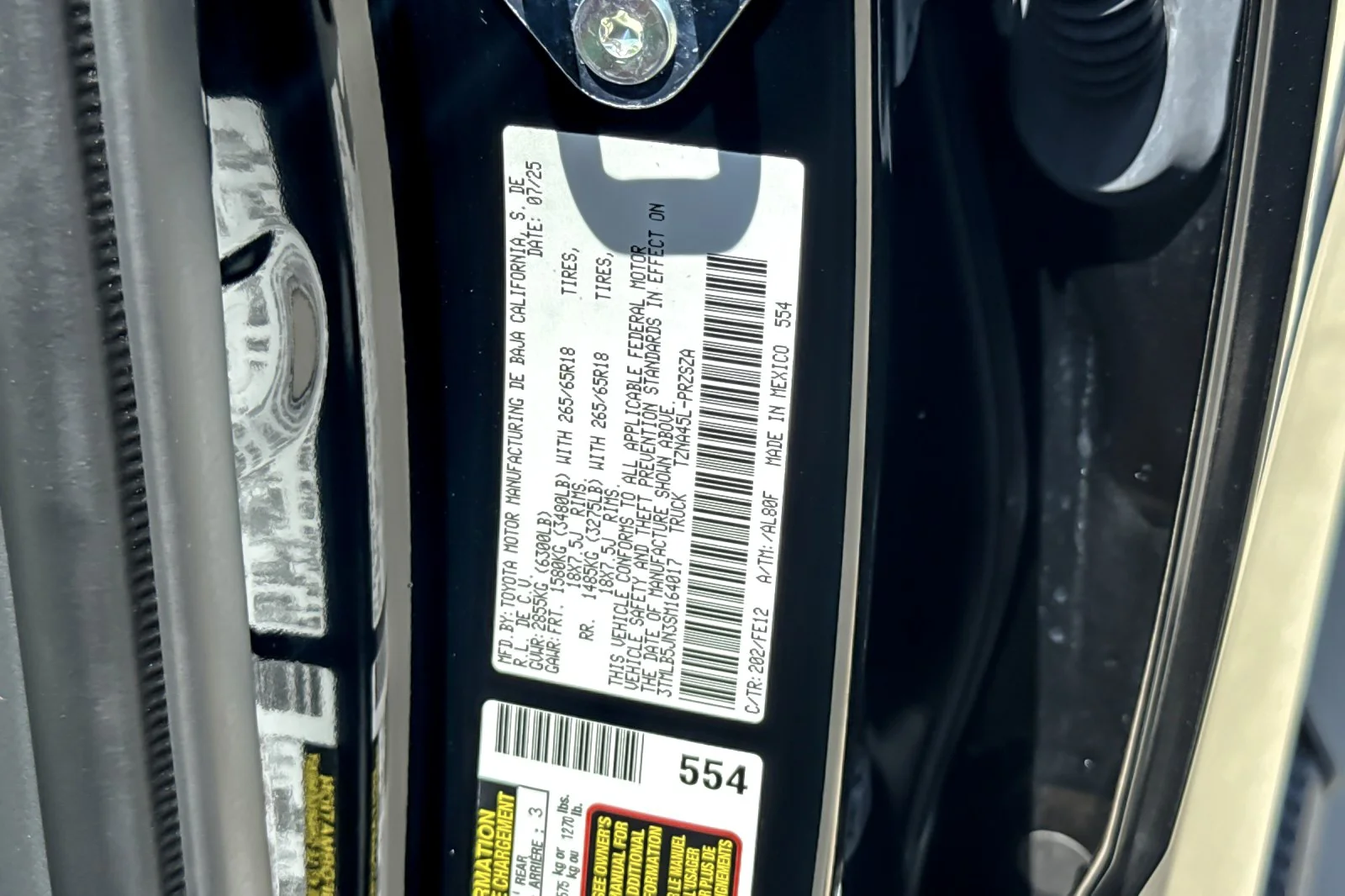 Certified Used 2025 Black Toyota TRD Sport image 26