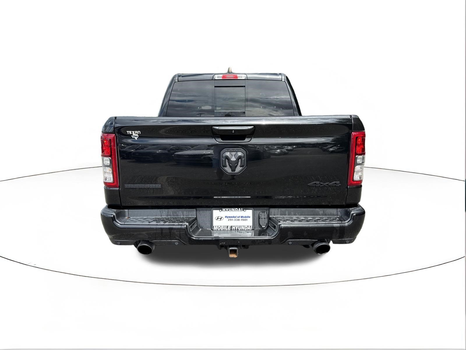 Used 2023 Diamond Black Crystal Pearlcoat Ram Big Horn image 4