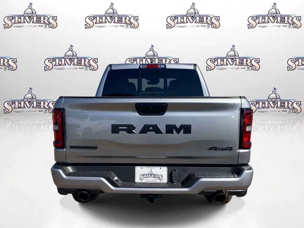 New 2026 Billet Silver Metallic Clear-Coat Exterior Paint RAM Big Horn/Lone Star image 5