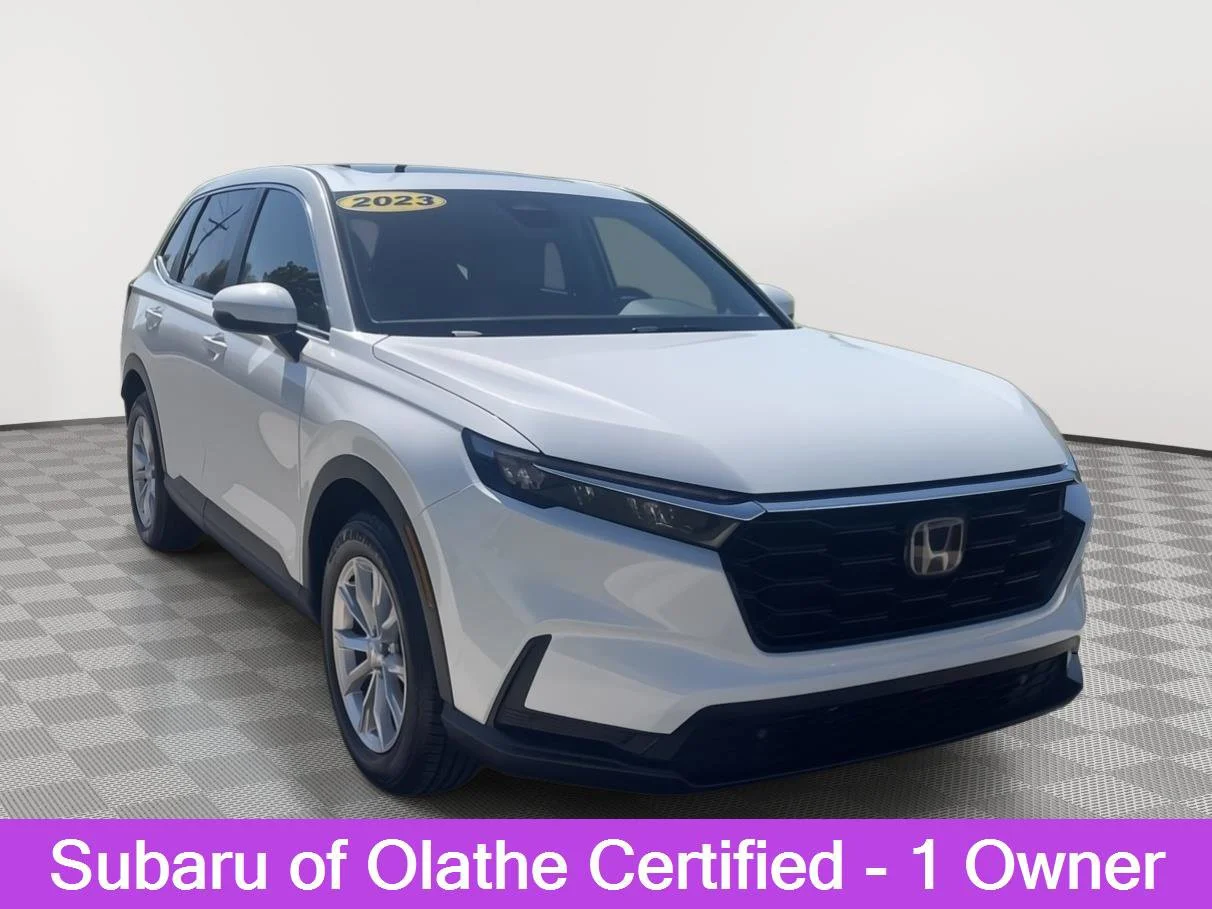 Used 2023 Platinum White Pearl Honda EX-L image 1