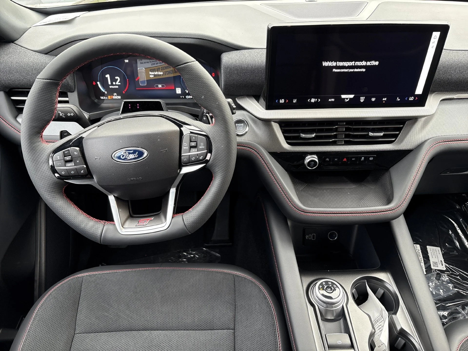 New 2027 Agate Black Metallic Ford ST image 2