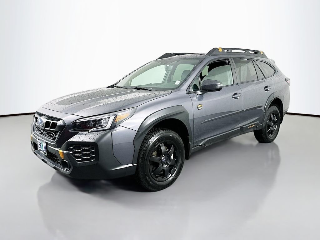 Used 2024 Magnetite Gray Metallic Subaru Wilderness image 4